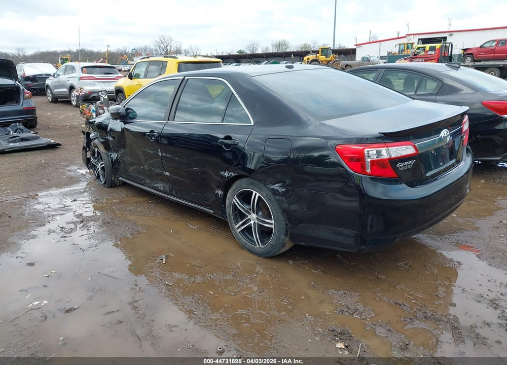 2012 TOYOTA CAMRY XLE VIN: 4T1BF1FK6CU144991
