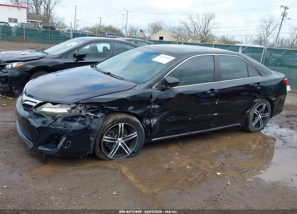 2012 TOYOTA CAMRY XLE VIN: 4T1BF1FK6CU144991