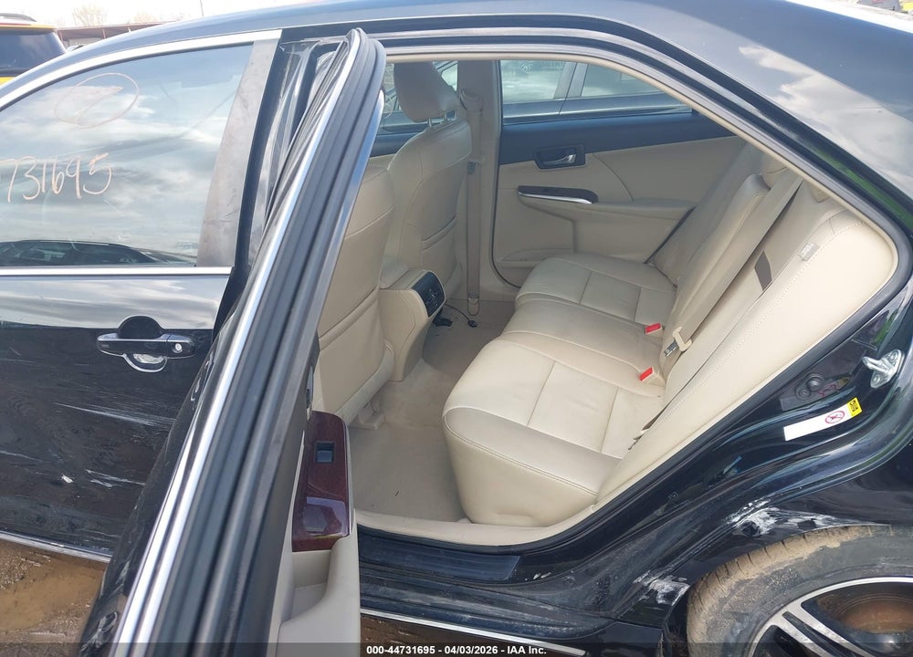 2012 TOYOTA CAMRY XLE VIN: 4T1BF1FK6CU144991