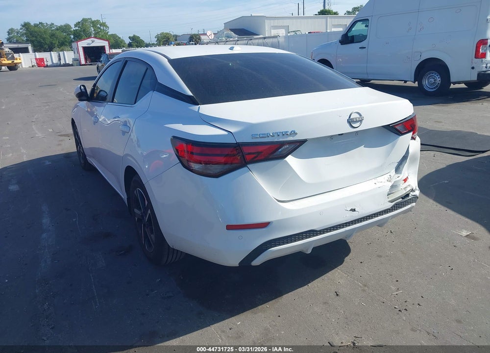 2025 NISSAN SENTRA SV VIN: 3N1AB8CV7SY294514