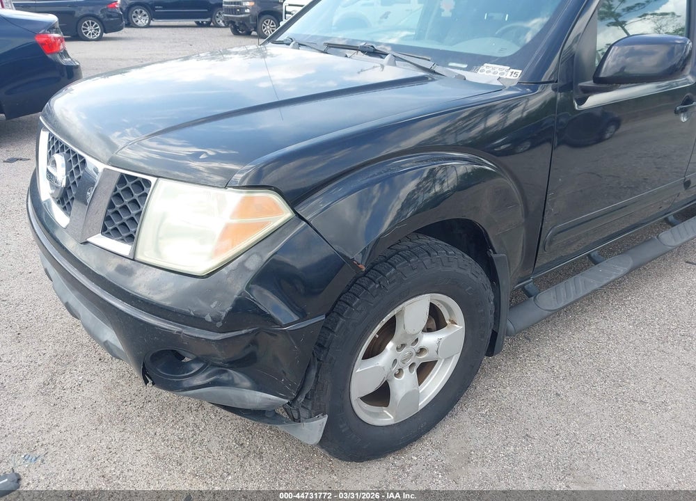 2007 NISSAN FRONTIER LE VIN: 1N6AD07U57C444241