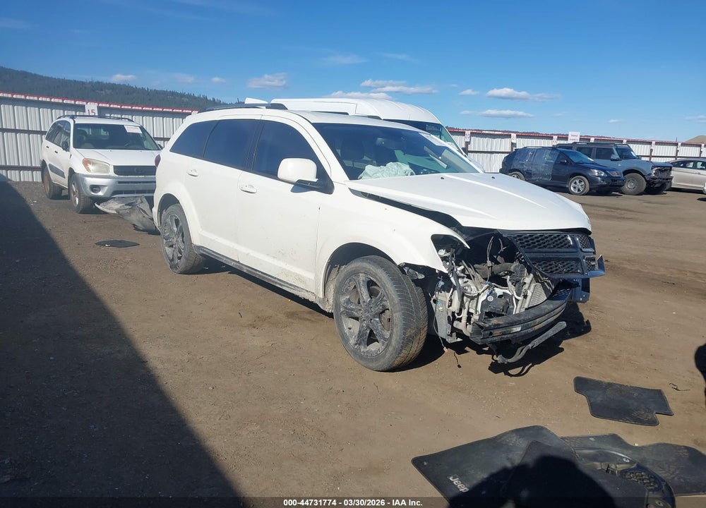 2018 DODGE JOURNEY CROSSROAD AWD VIN: 3C4PDDGG8JT311175