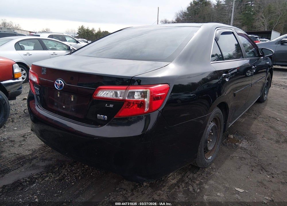 2014 TOYOTA CAMRY HYBRID LE VIN: 4T1BD1FK2EU133673