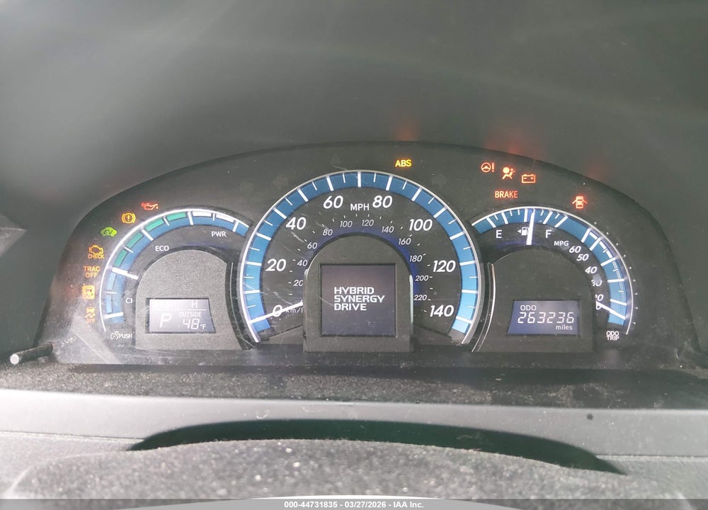 2014 TOYOTA CAMRY HYBRID LE VIN: 4T1BD1FK2EU133673