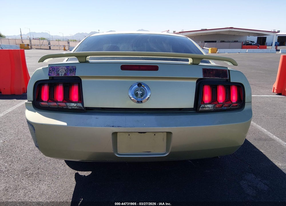2006 FORD MUSTANG V6 VIN: 1ZVFT80N465234940
