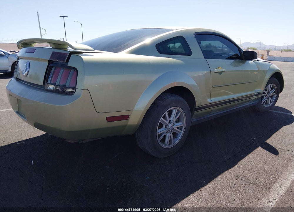 2006 FORD MUSTANG V6 VIN: 1ZVFT80N465234940