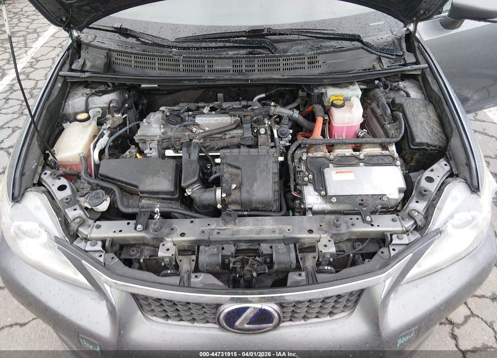 2013 LEXUS CT 200H VIN: JTHKD5BH9D2129585