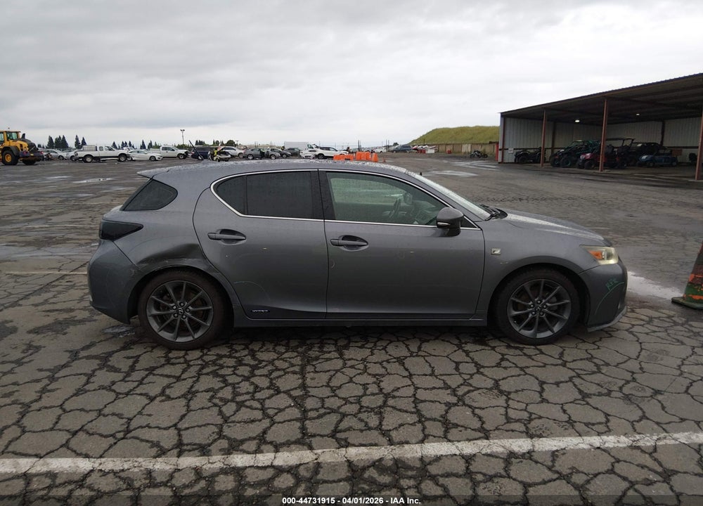 2013 LEXUS CT 200H VIN: JTHKD5BH9D2129585