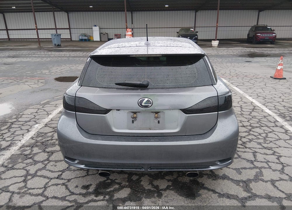 2013 LEXUS CT 200H VIN: JTHKD5BH9D2129585