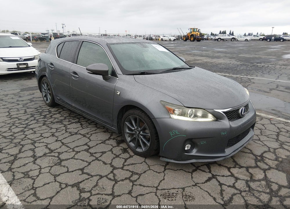 2013 LEXUS CT 200H VIN: JTHKD5BH9D2129585