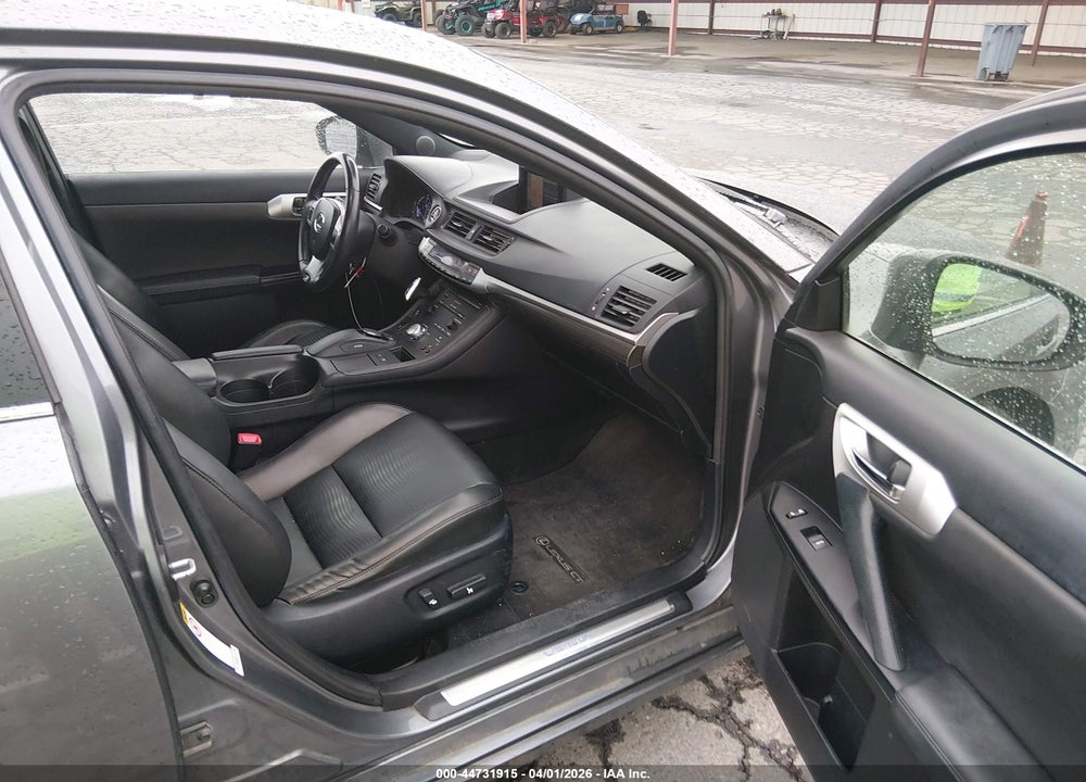 2013 LEXUS CT 200H VIN: JTHKD5BH9D2129585