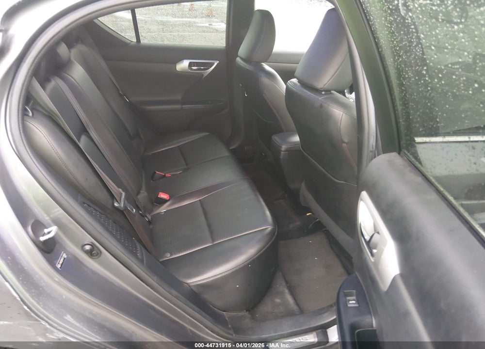 2013 LEXUS CT 200H VIN: JTHKD5BH9D2129585