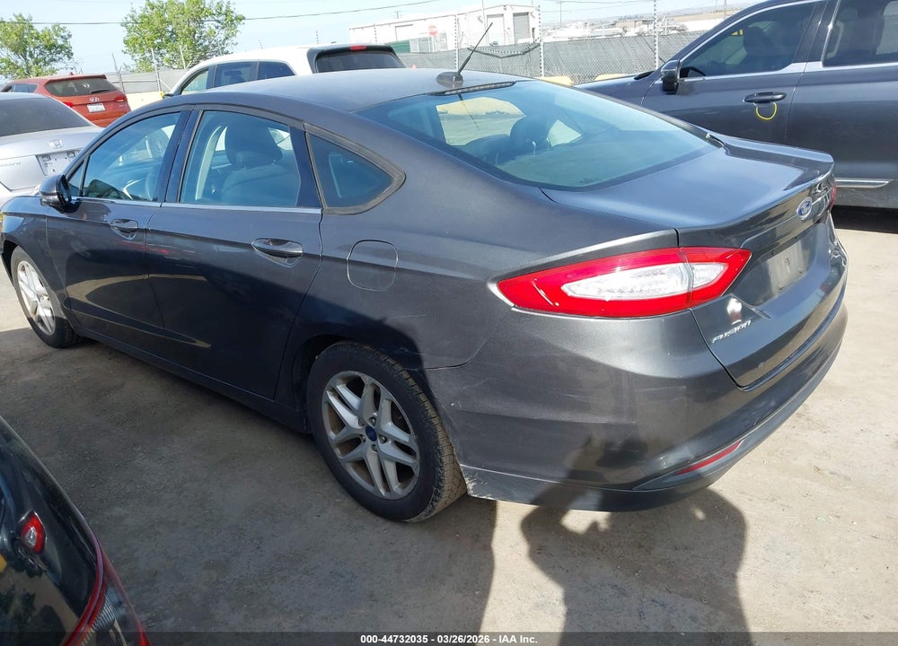2016 FORD FUSION SE VIN: 3FA6P0H75GR158423