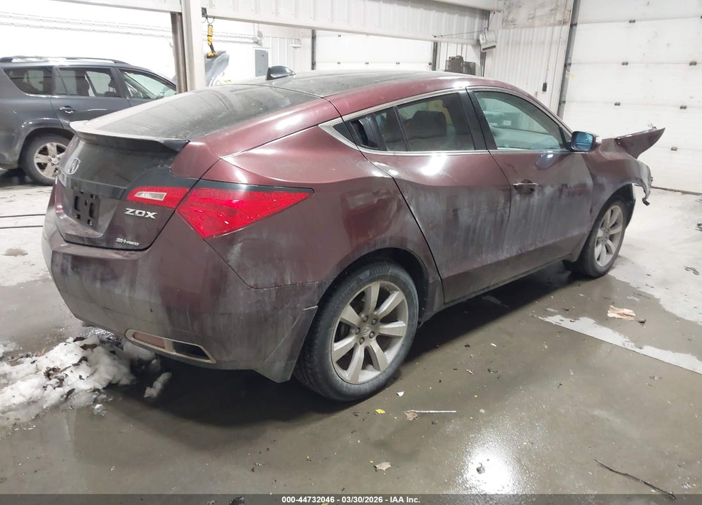 2010 ACURA ZDX VIN: 2HNYB1H4XAH500863