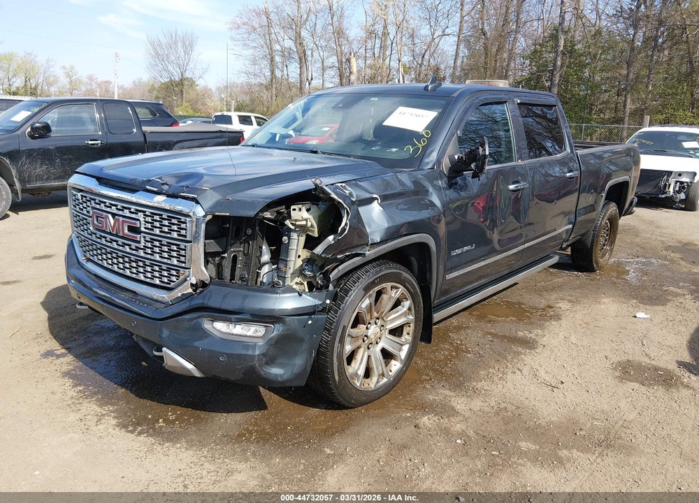 2017 GMC SIERRA 1500 DENALI VIN: 3GTU2PEJ8HG304240