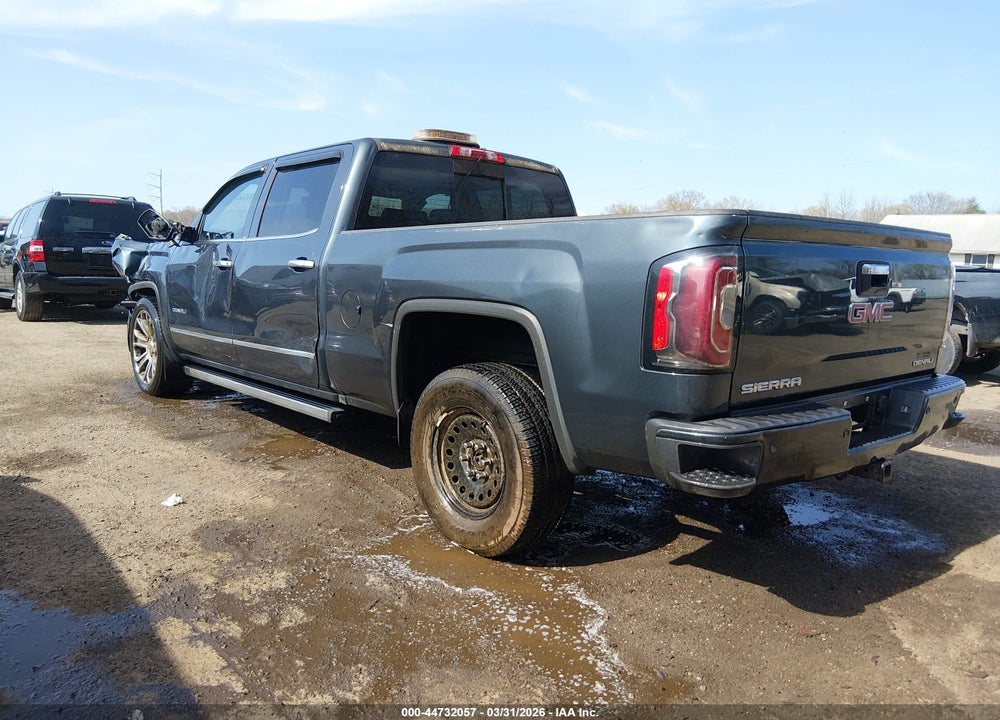 2017 GMC SIERRA 1500 DENALI VIN: 3GTU2PEJ8HG304240
