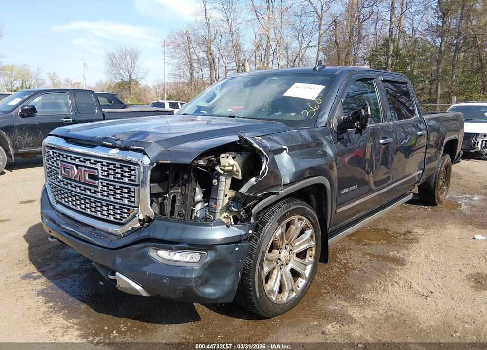2017 GMC SIERRA 1500 DENALI VIN: 3GTU2PEJ8HG304240