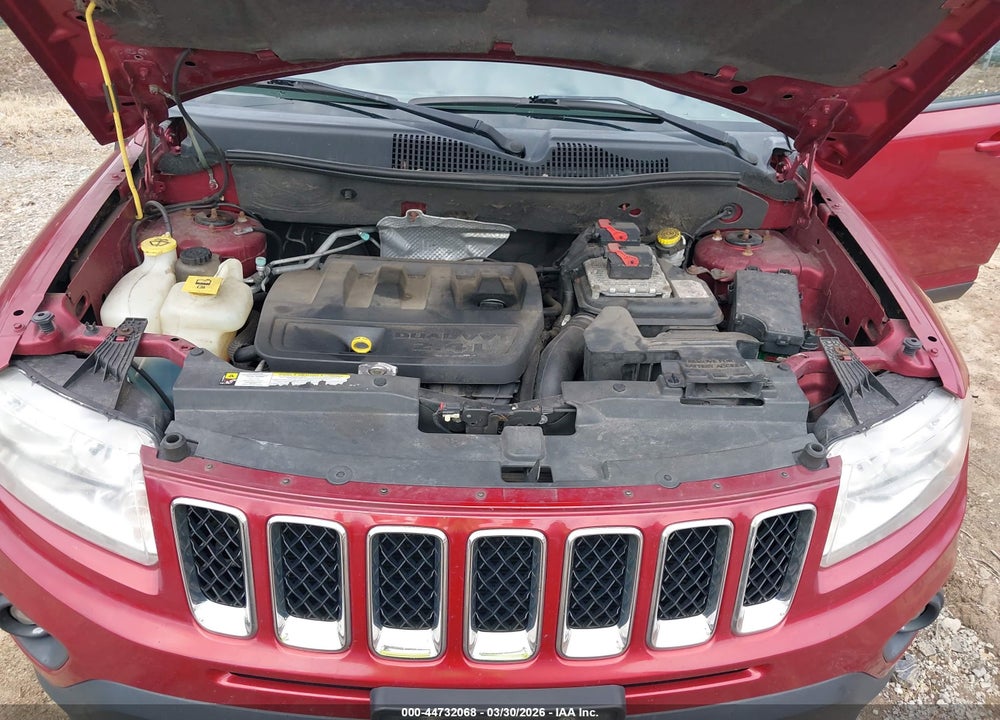 2012 JEEP COMPASS LATITUDE VIN: 1C4NJDEB2CD563584