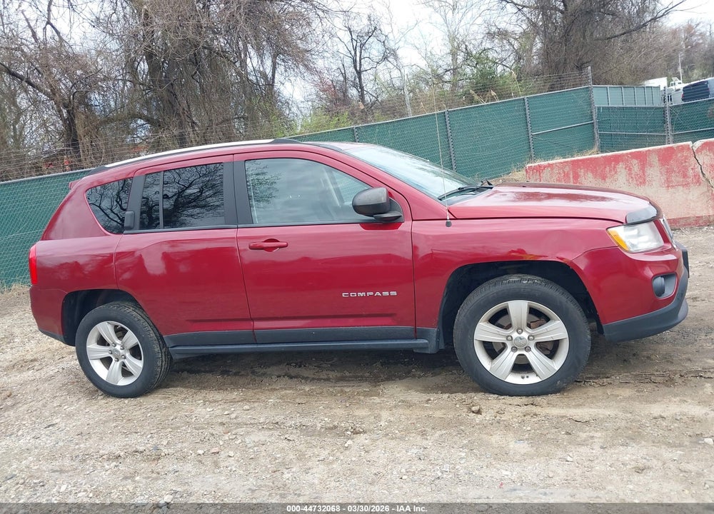 2012 JEEP COMPASS LATITUDE VIN: 1C4NJDEB2CD563584