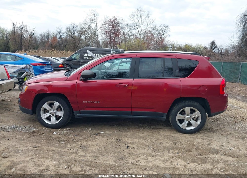 2012 JEEP COMPASS LATITUDE VIN: 1C4NJDEB2CD563584