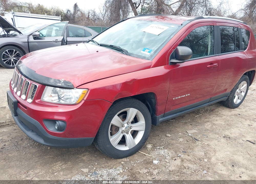 2012 JEEP COMPASS LATITUDE VIN: 1C4NJDEB2CD563584
