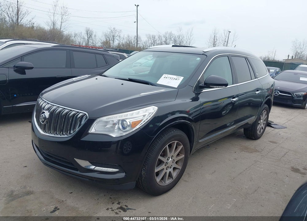 2014 BUICK ENCLAVE LEATHER VIN: 5GAKRBKD6EJ332912