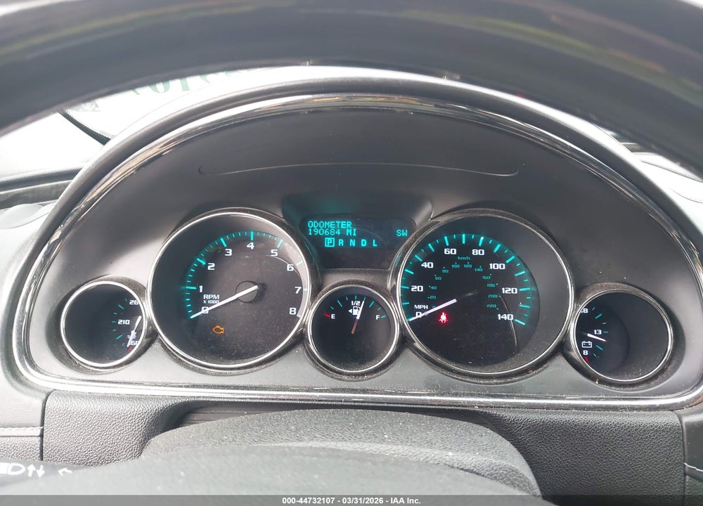 2014 BUICK ENCLAVE LEATHER VIN: 5GAKRBKD6EJ332912