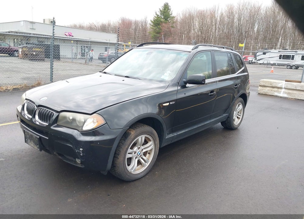 2006 BMW X3 3.0I VIN: WBXPA93476WD24833