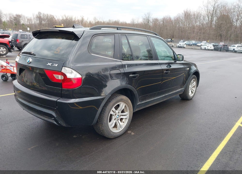 2006 BMW X3 3.0I VIN: WBXPA93476WD24833