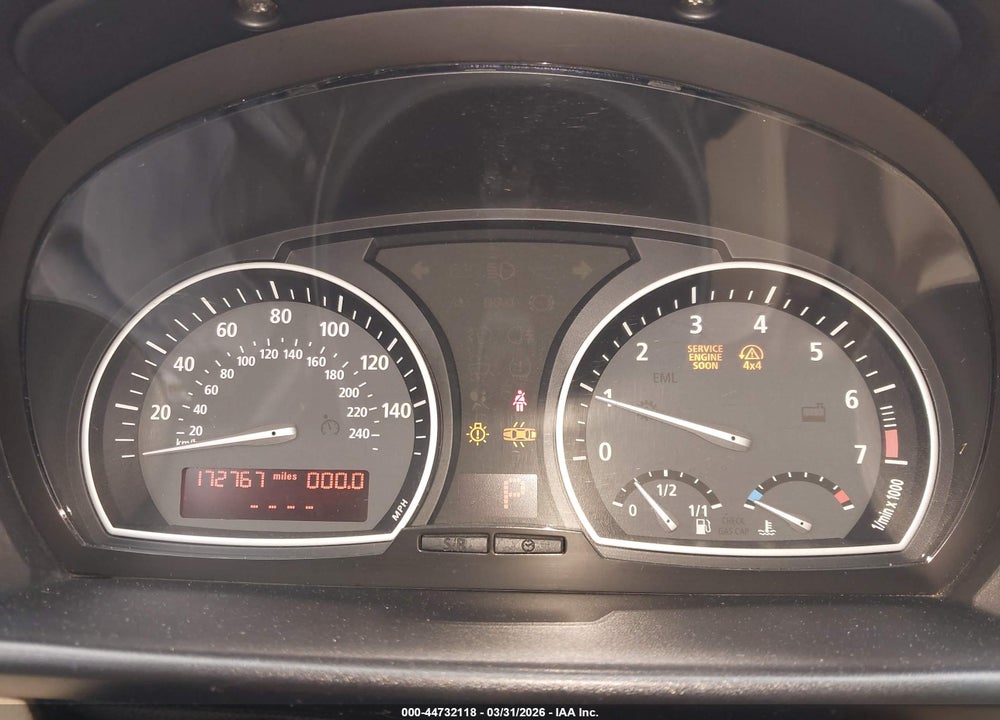 2006 BMW X3 3.0I VIN: WBXPA93476WD24833