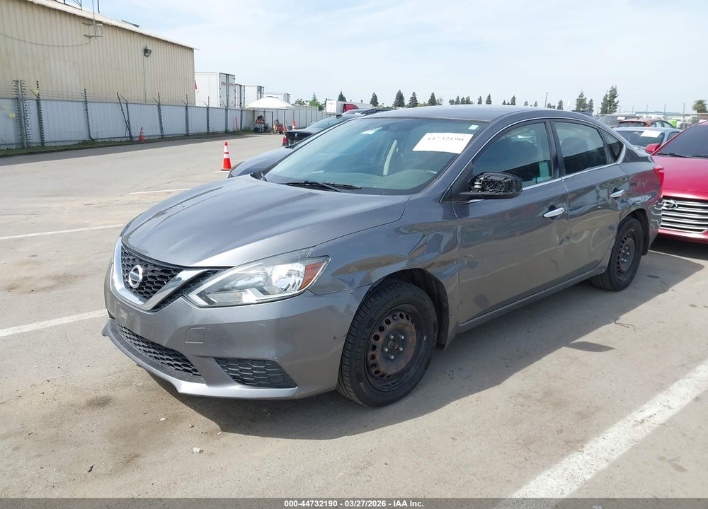 2017 NISSAN SENTRA SV VIN: 3N1AB7AP9HL712320