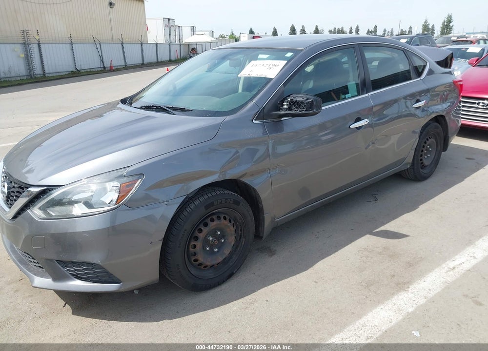 2017 NISSAN SENTRA SV VIN: 3N1AB7AP9HL712320