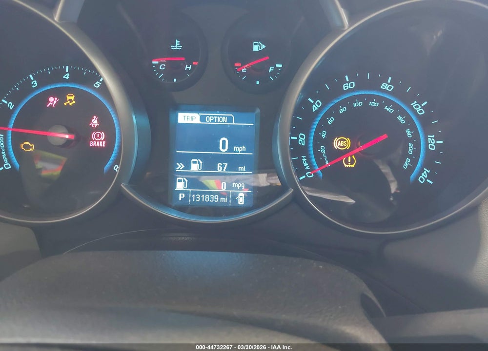 2014 CHEVROLET CRUZE LS AUTO VIN: 1G1PA5SHXE7130855