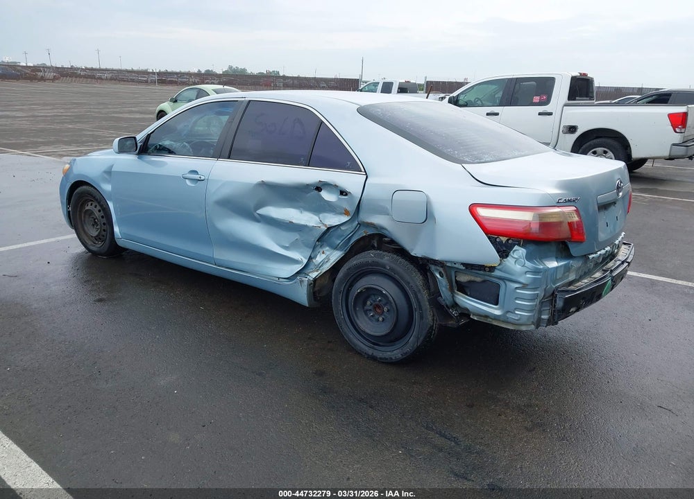 2008 TOYOTA CAMRY LE VIN: 4T4BE46KX8R037170