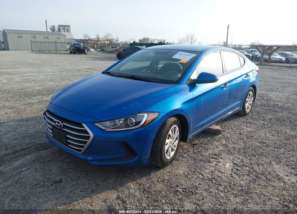 2017 HYUNDAI ELANTRA SE VIN: 5NPD74LF3HH209140
