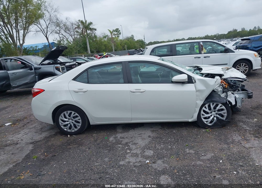 2019 TOYOTA COROLLA LE VIN: 5YFBURHE8KP907251