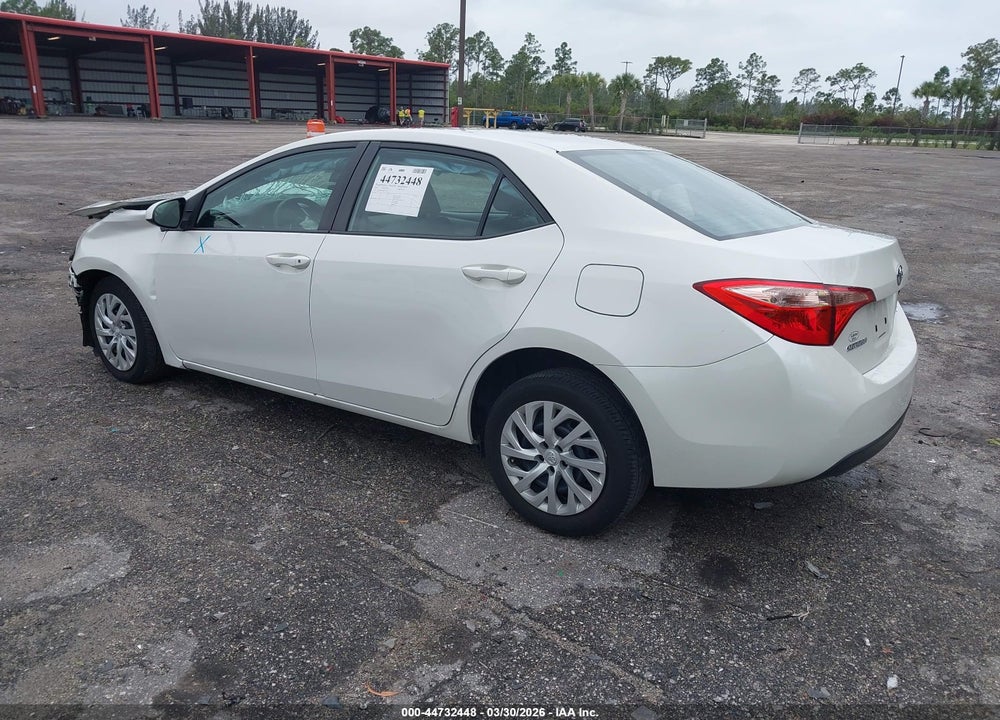 2019 TOYOTA COROLLA LE VIN: 5YFBURHE8KP907251