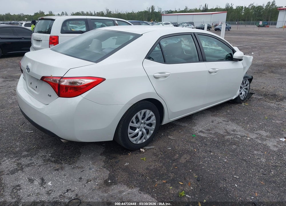 2019 TOYOTA COROLLA LE VIN: 5YFBURHE8KP907251