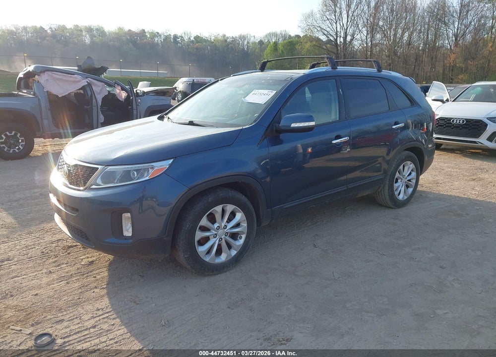 2014 KIA SORENTO EX V6 VIN: 5XYKU4A72EG460505