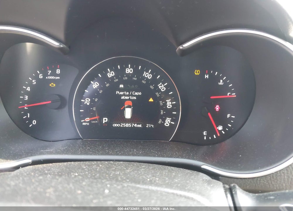 2014 KIA SORENTO EX V6 VIN: 5XYKU4A72EG460505