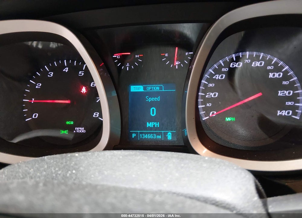 2013 CHEVROLET EQUINOX 1LT VIN: 2GNFLEEK6D6260660