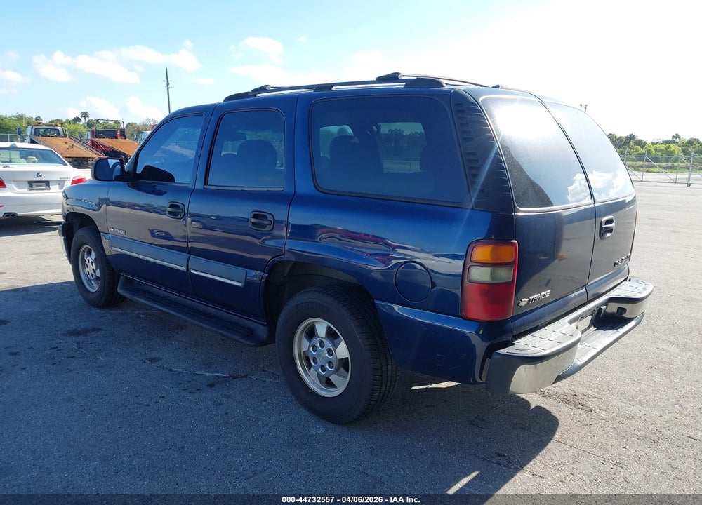 2002 CHEVROLET TAHOE LS VIN: 1GNEC13Z92R163264