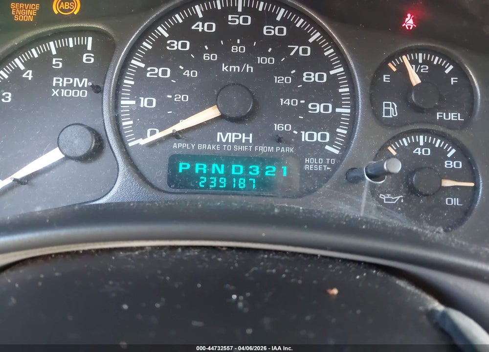 2002 CHEVROLET TAHOE LS VIN: 1GNEC13Z92R163264