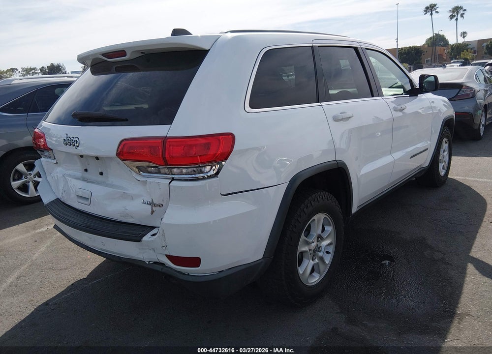 2017 JEEP GRAND CHEROKEE LAREDO 4X2 VIN: 1C4RJEAG0HC677010