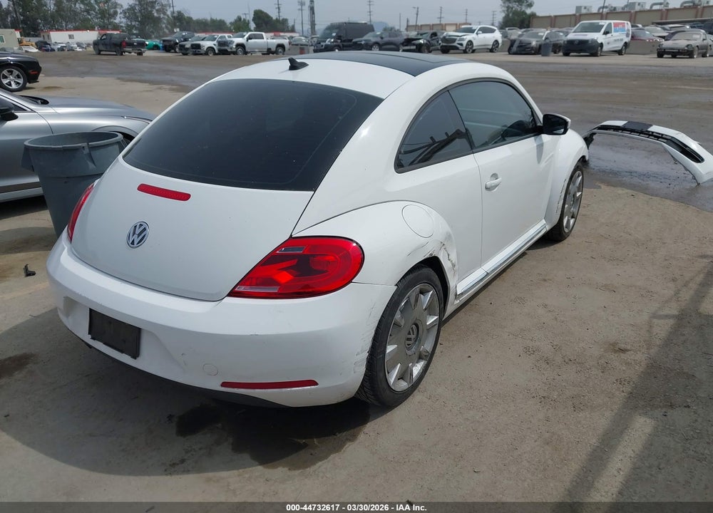 2012 VOLKSWAGEN BEETLE 2.5L VIN: 3VWJP7AT0CM638992