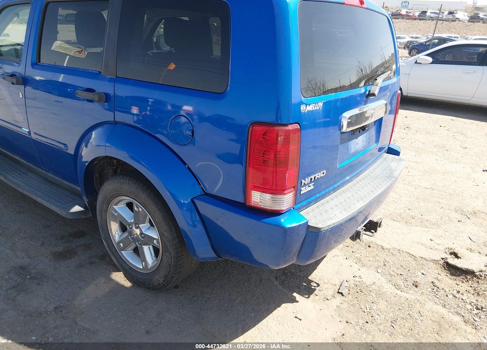 2007 DODGE NITRO SLT/RT VIN: 1D8GT58K97W689327