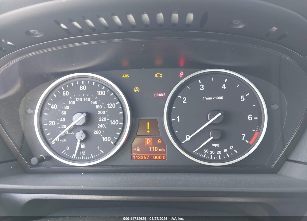 2009 BMW 550I VIN: WBANW53539CT55777