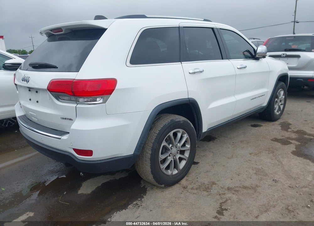 2015 JEEP GRAND CHEROKEE LIMITED VIN: 1C4RJFBG7FC191652