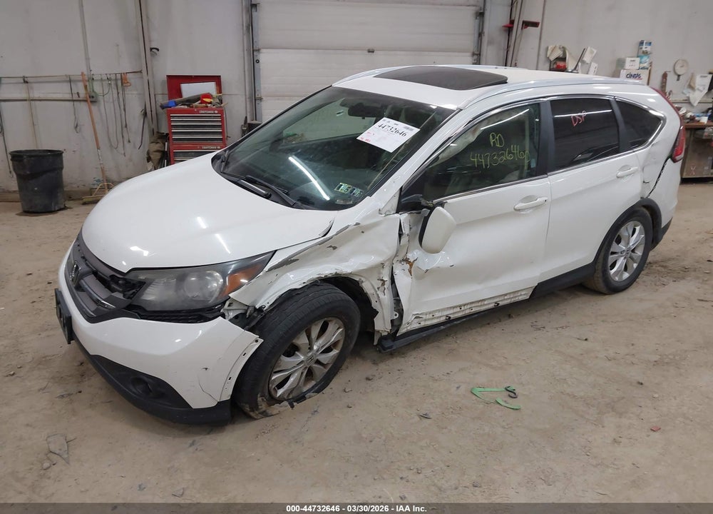 2013 HONDA CR-V EX-L VIN: 5J6RM4H7XDL025006