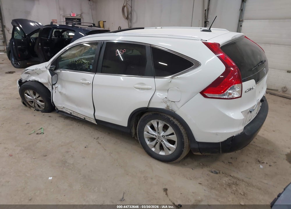 2013 HONDA CR-V EX-L VIN: 5J6RM4H7XDL025006